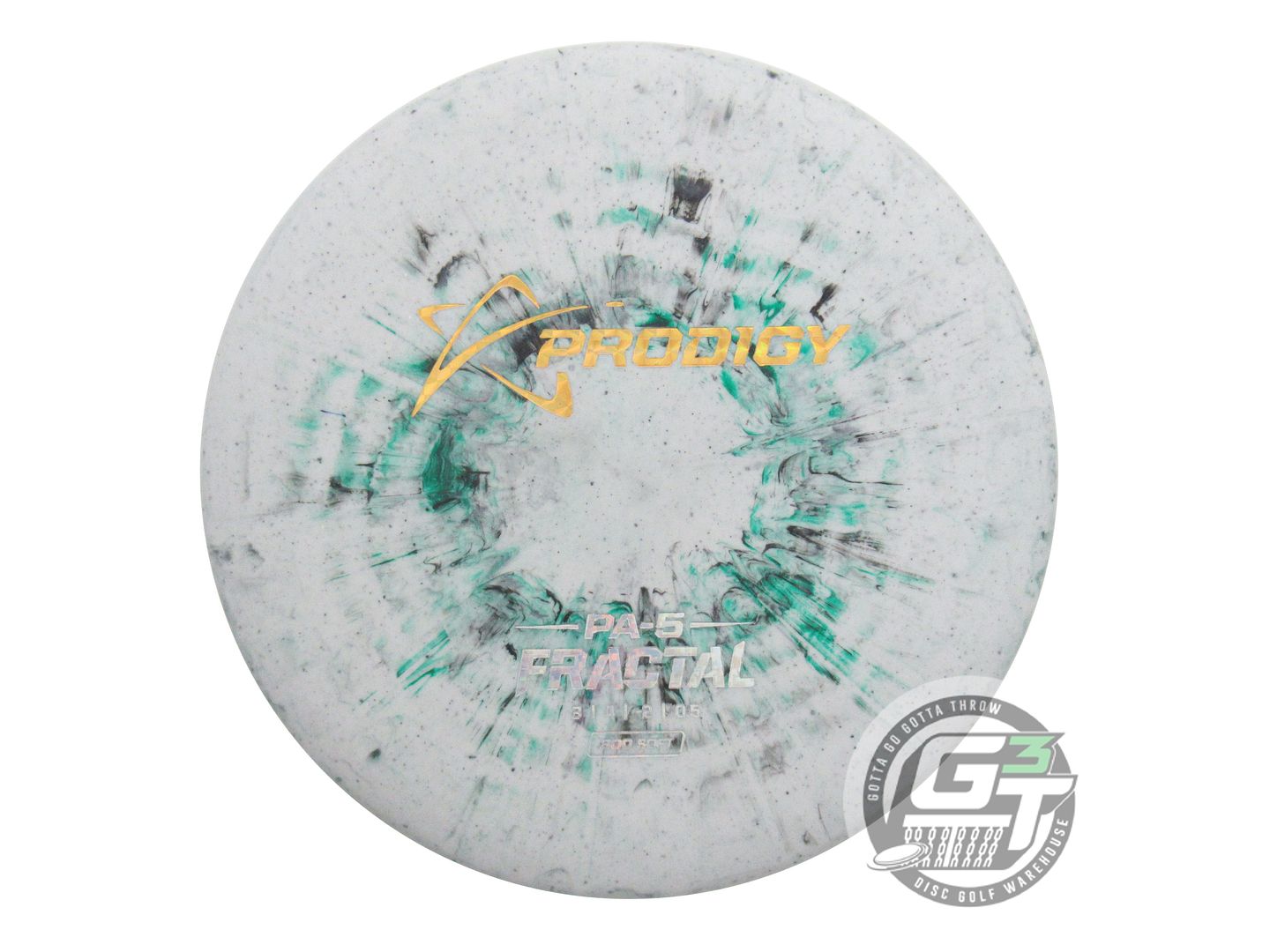 Prodigy 300 Soft Fractal PA5 Putter Golf Disc (Individually Listed)