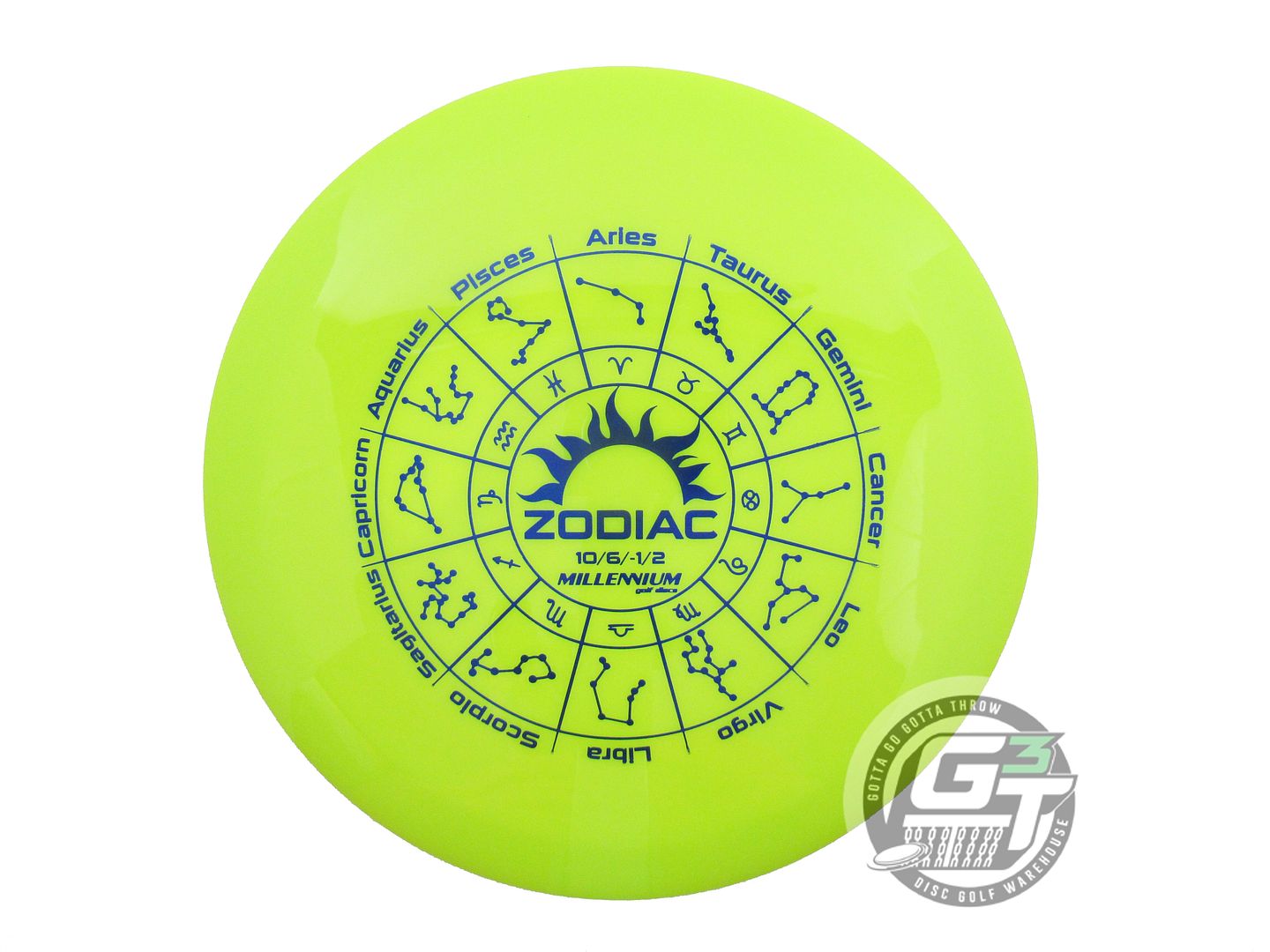 Millennium Sirius Zodiac Distance Driver Golf Disc (Individually Listed)