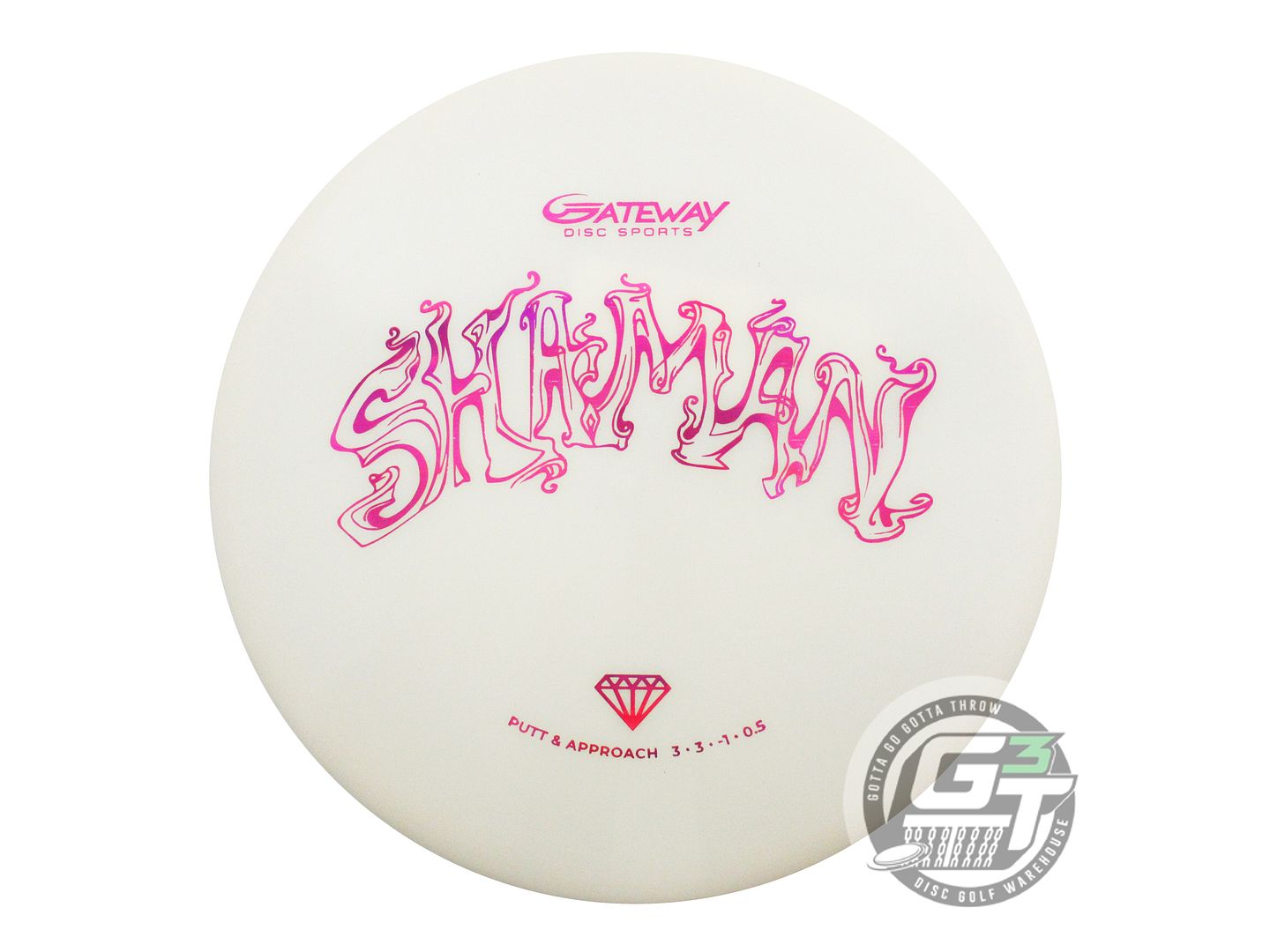 Gateway Diamond Shaman Putter Golf Disc (Individually Listed)