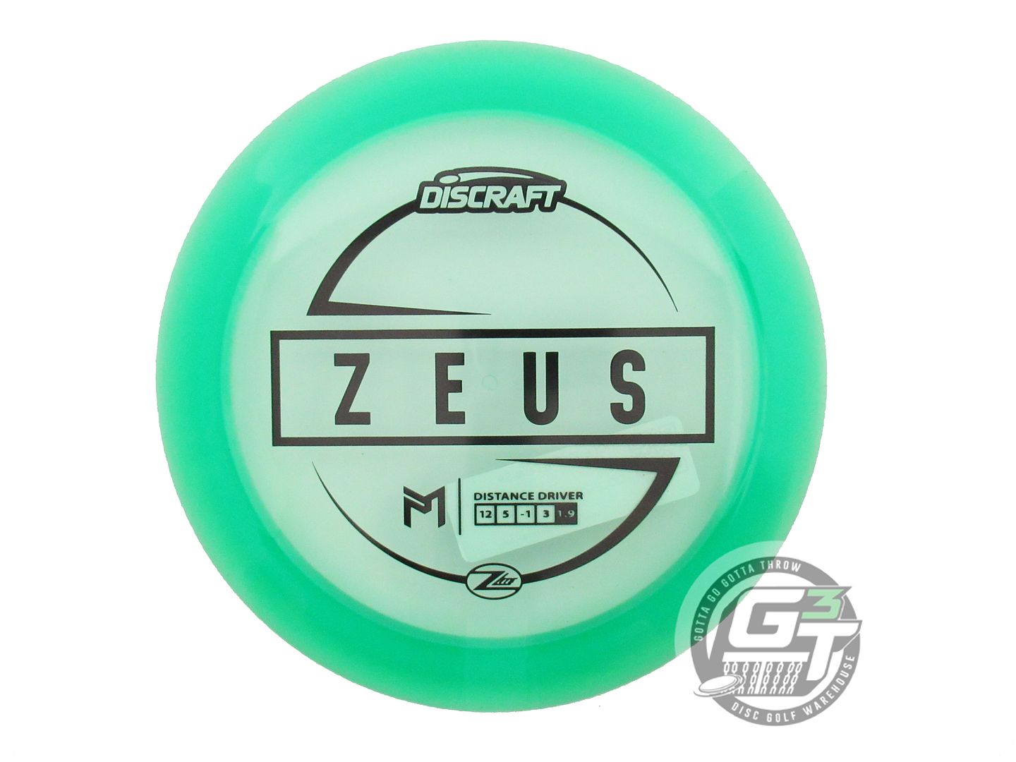 Discraft Paul McBeth Signature Z Lite Zeus Distance Driver Golf Disc (Individually Listed)