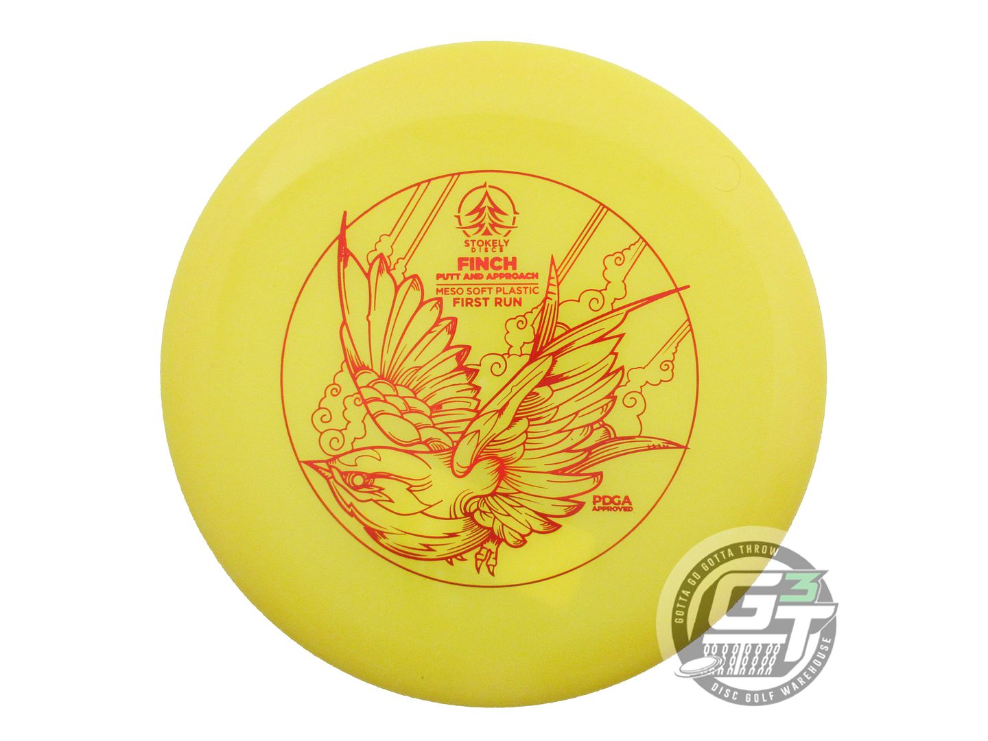 Stokely First Run Meso Soft Finch Putter Golf Disc (Individually Listed)