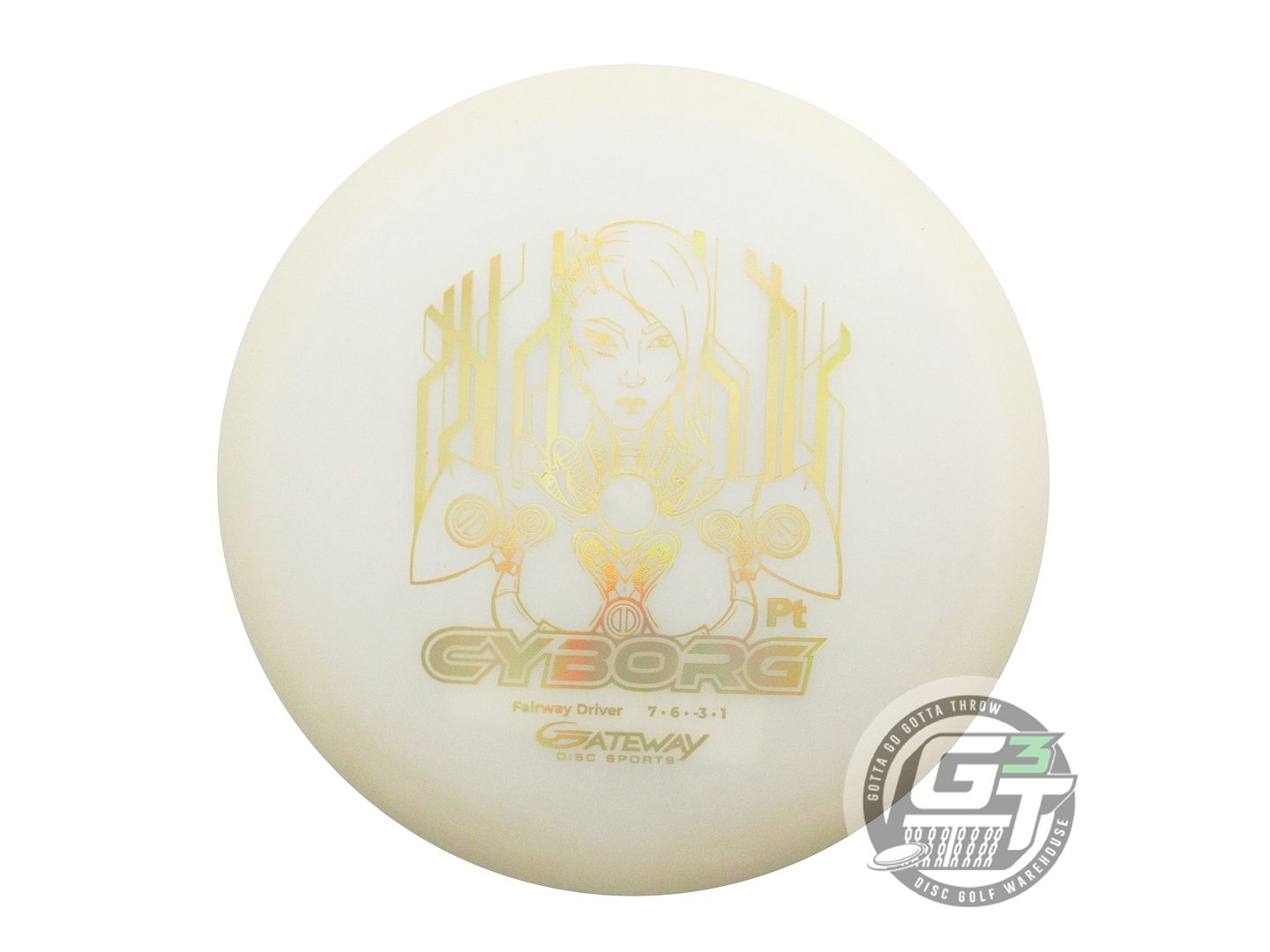Gateway Platinum Cyborg Fairway Driver Golf Disc (Individually Listed)