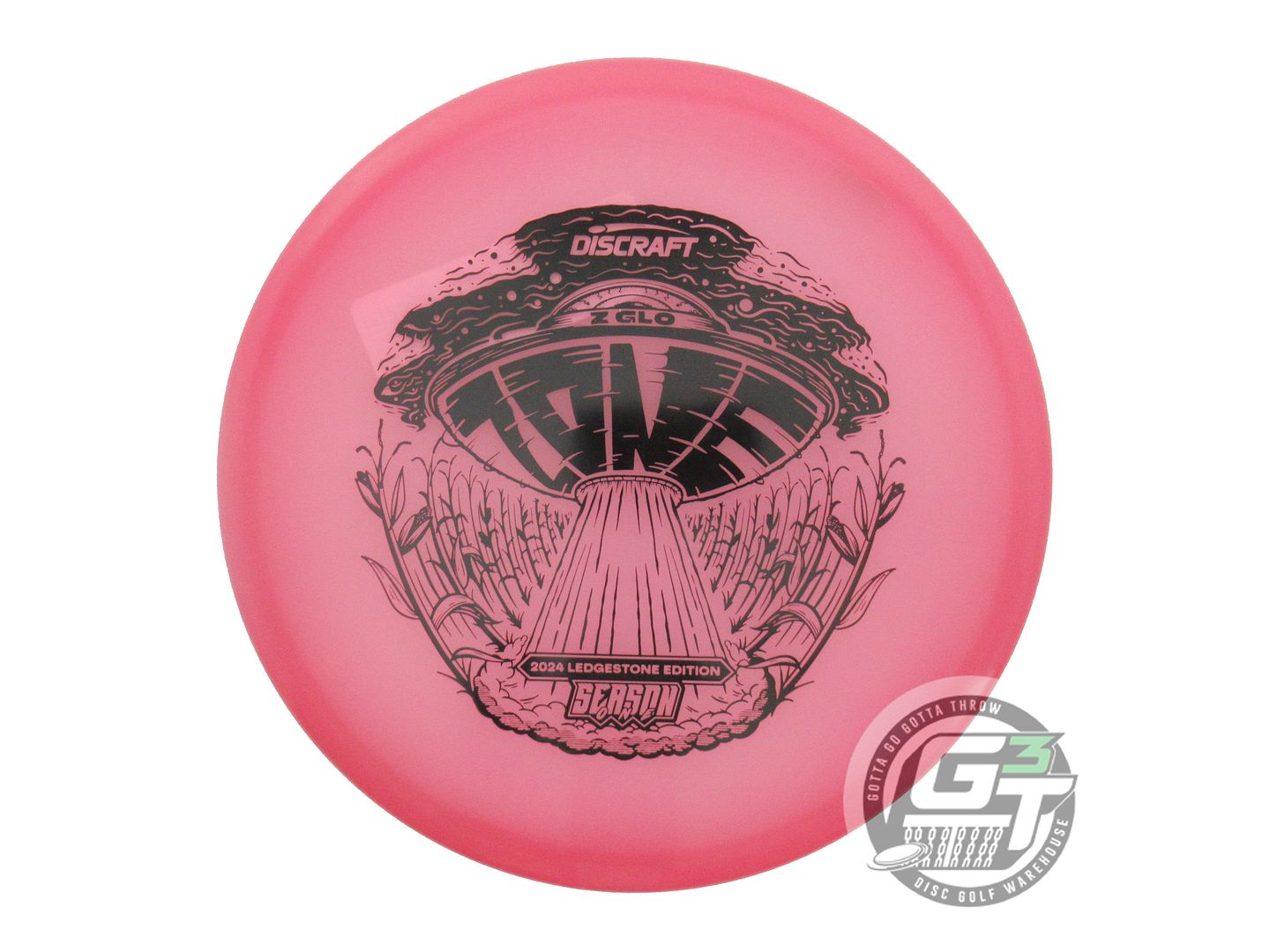 Discraft Limited Edition 2024 Ledgestone Open Glo Elite Z Zone Putter Golf Disc (Individually Listed)