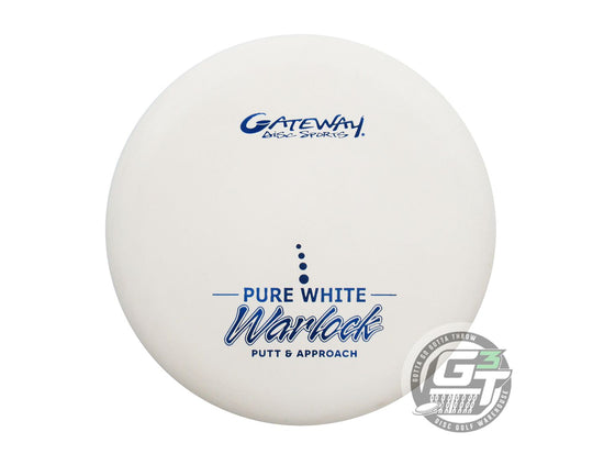 Gateway Pure White Warlock Putter Golf Disc (Individually Listed)