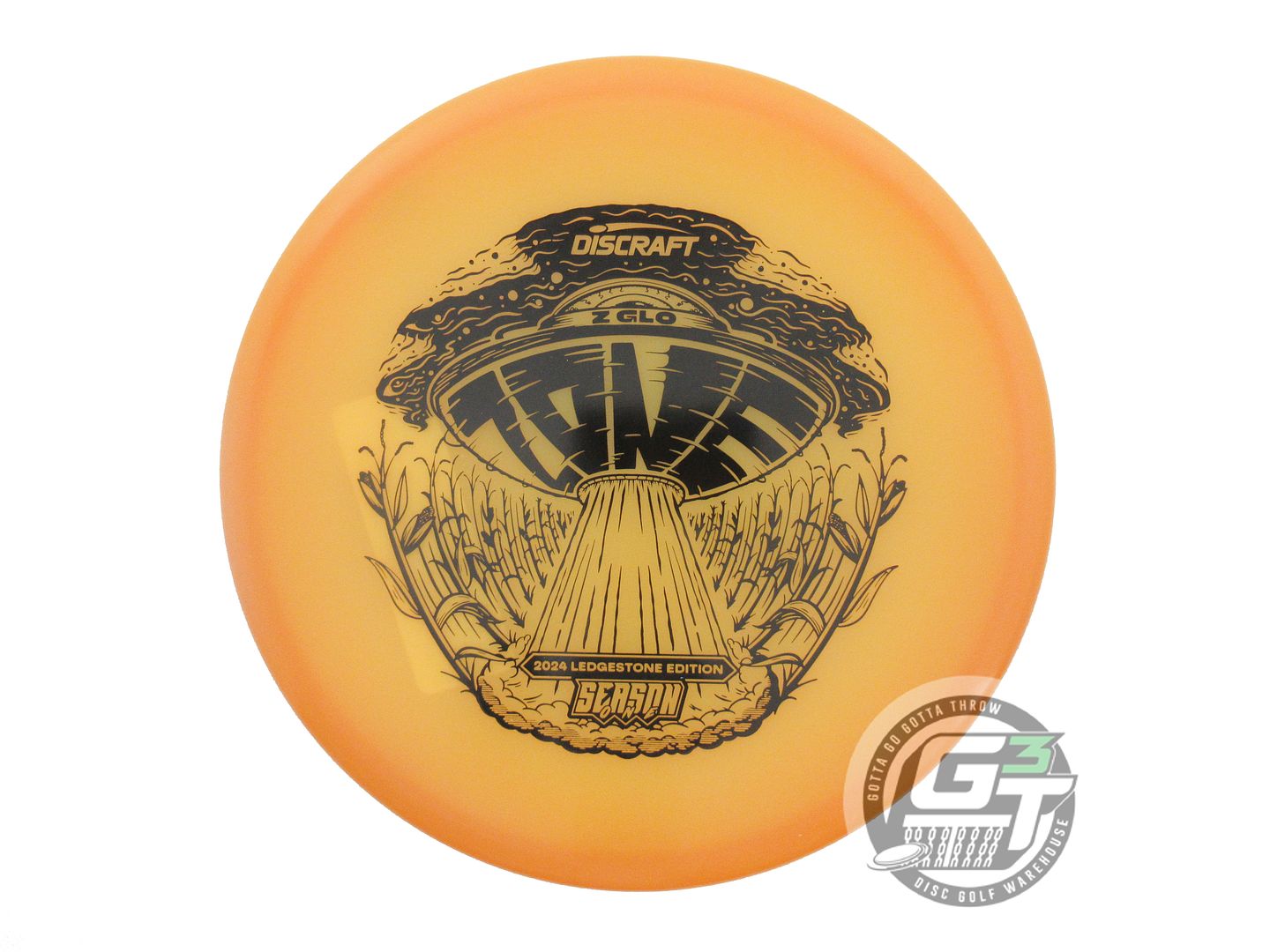 Discraft Limited Edition 2024 Ledgestone Open Glo Elite Z Zone Putter Golf Disc (Individually Listed)