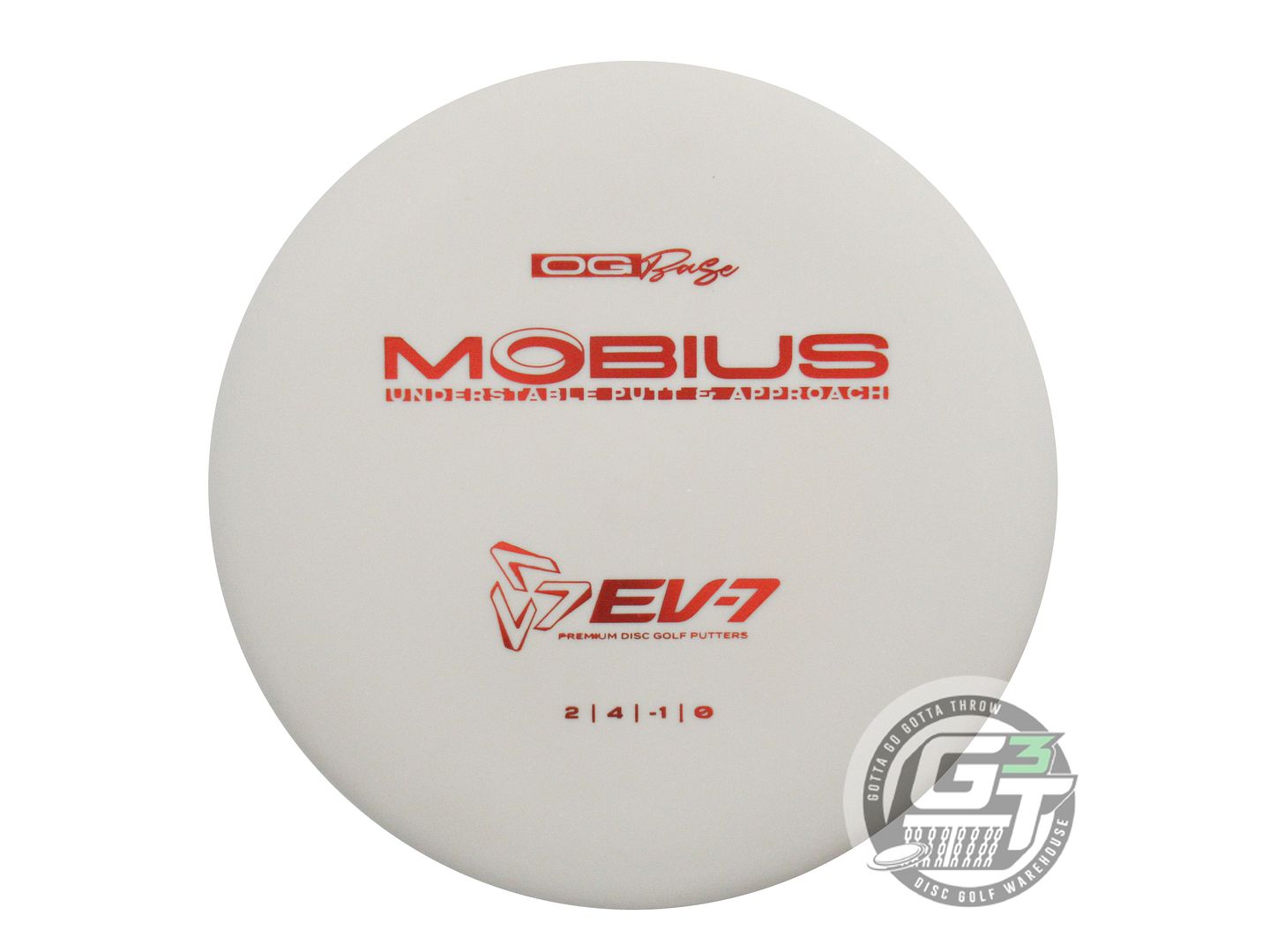 EV-7 OG Base Mobius Putter Golf Disc (Individually Listed)