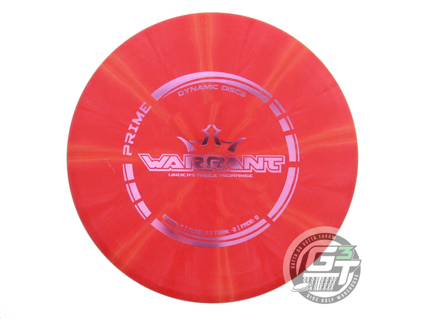 Dynamic Discs Prime Burst Warrant Midrange Golf Disc (Individually Listed)
