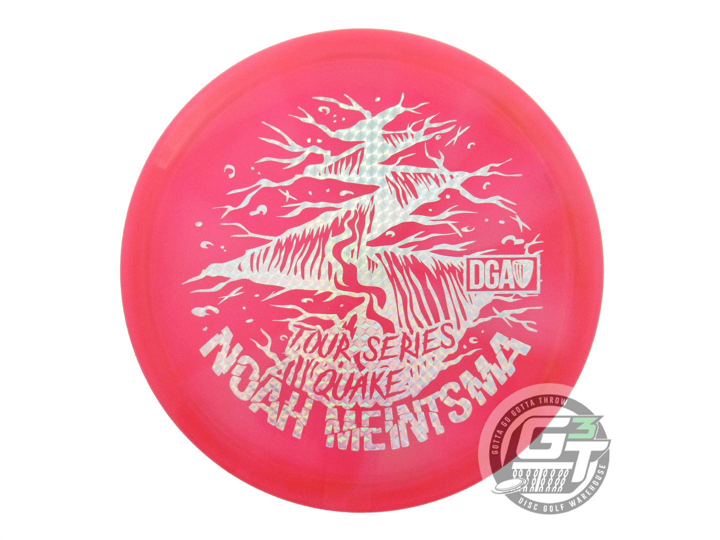 DGA Limited Edition 2023 Tour Series Noah Meintsma Swirl Tour Series Quake Midrange Golf Disc (Individually Listed)