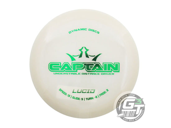 Dynamic Discs Lucid Captain Distance Driver Golf Disc (Individually Listed)
