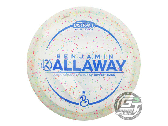 Discraft Limited Edition Victory Edition 2025 Krokhol Open Champion Ben Callaway Confetti Elite Z Buzzz Midrange Golf Disc (Individually Listed)