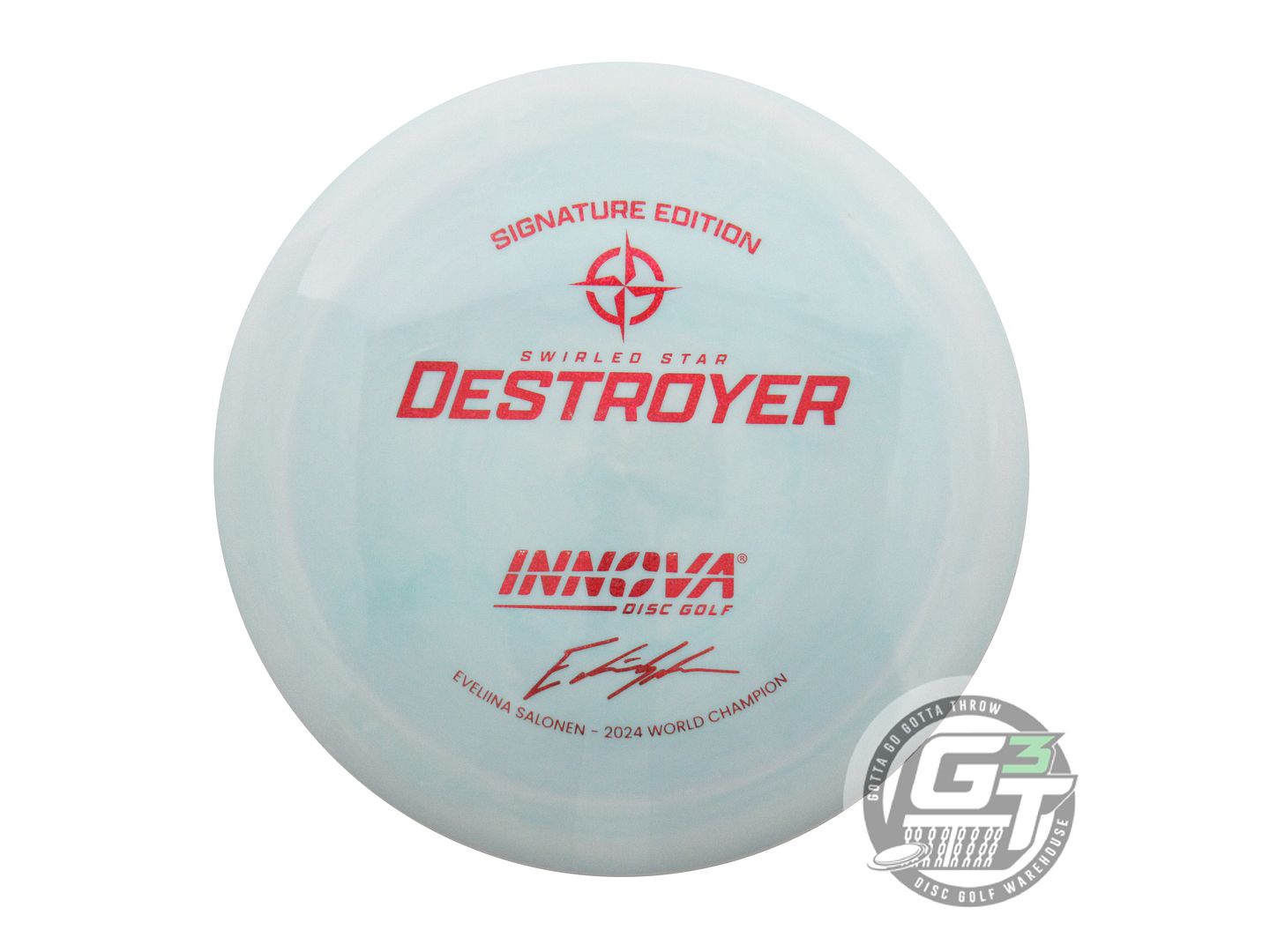 Innova Signature Edition Eveliina Salonen 1X Swirled Star Destroyer Distance Driver Golf Disc (Individually Listed)