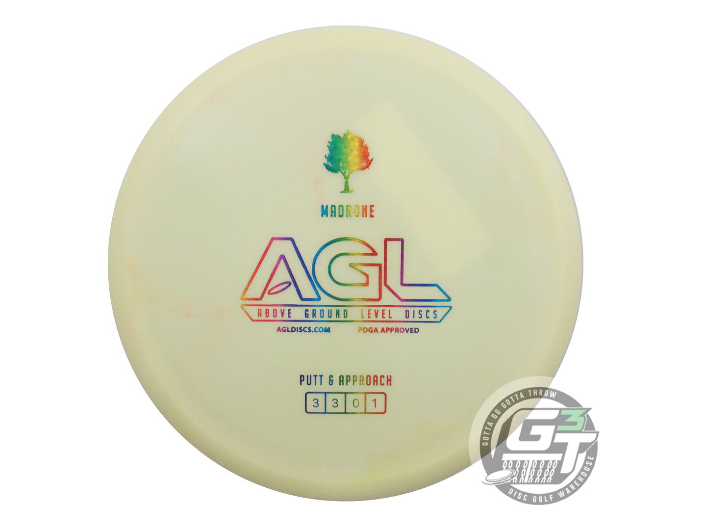 Above Ground Level Alpine Madrone Putter Golf Disc (Individually Listed)