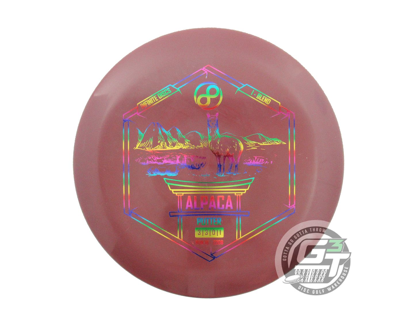 Infinite Discs I-Blend Alpaca Putter Golf Disc (Individually Listed)