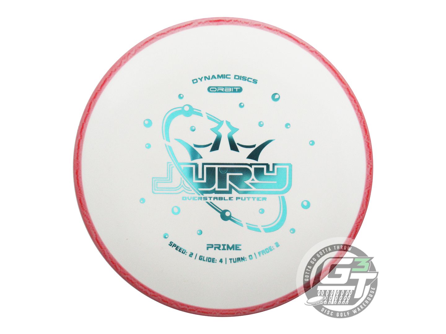 Dynamic Discs Prime Orbit Jury Putter Golf Disc (Individually Listed)