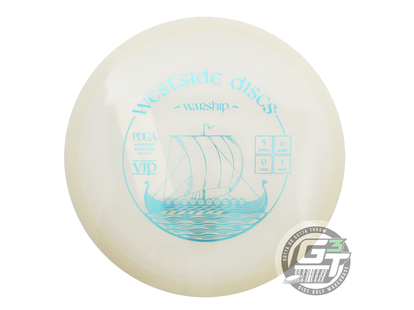 Westside VIP Warship Midrange Golf Disc (Individually Listed)