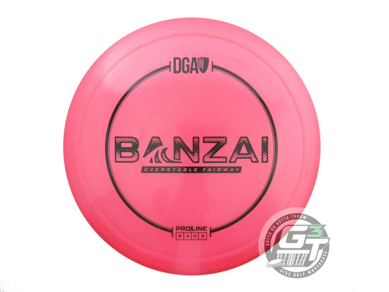 DGA ProLine Banzai Fairway Driver Golf Disc (Individually Listed)