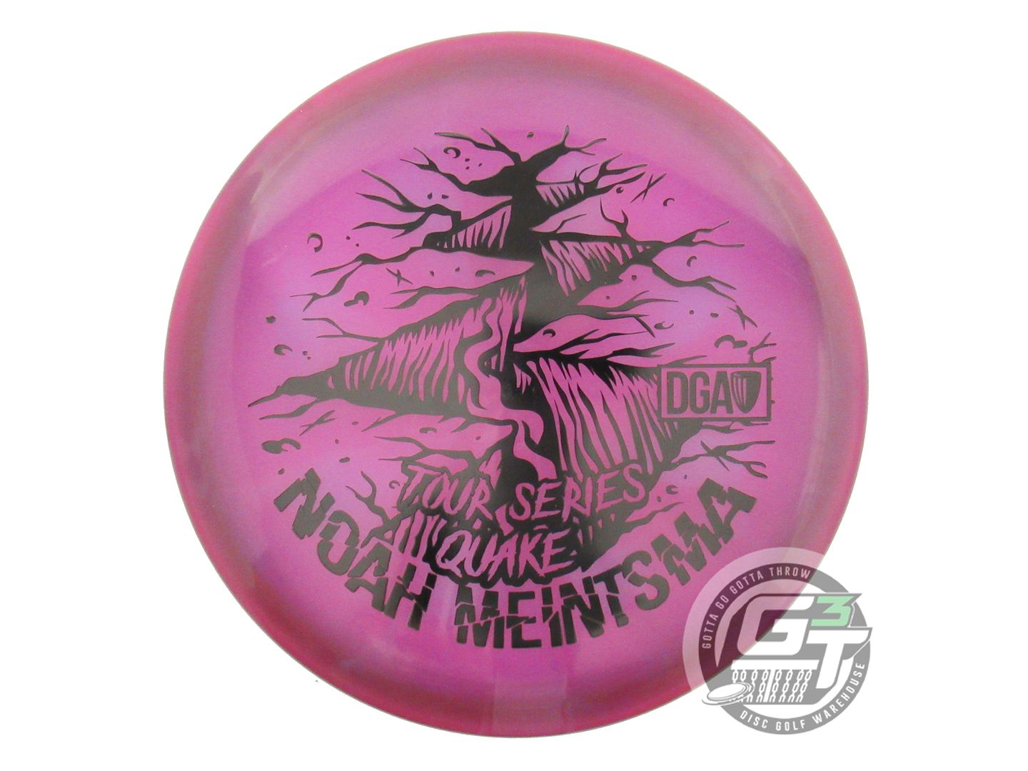 DGA Limited Edition 2023 Tour Series Noah Meintsma Swirl Tour Series Quake Midrange Golf Disc (Individually Listed)