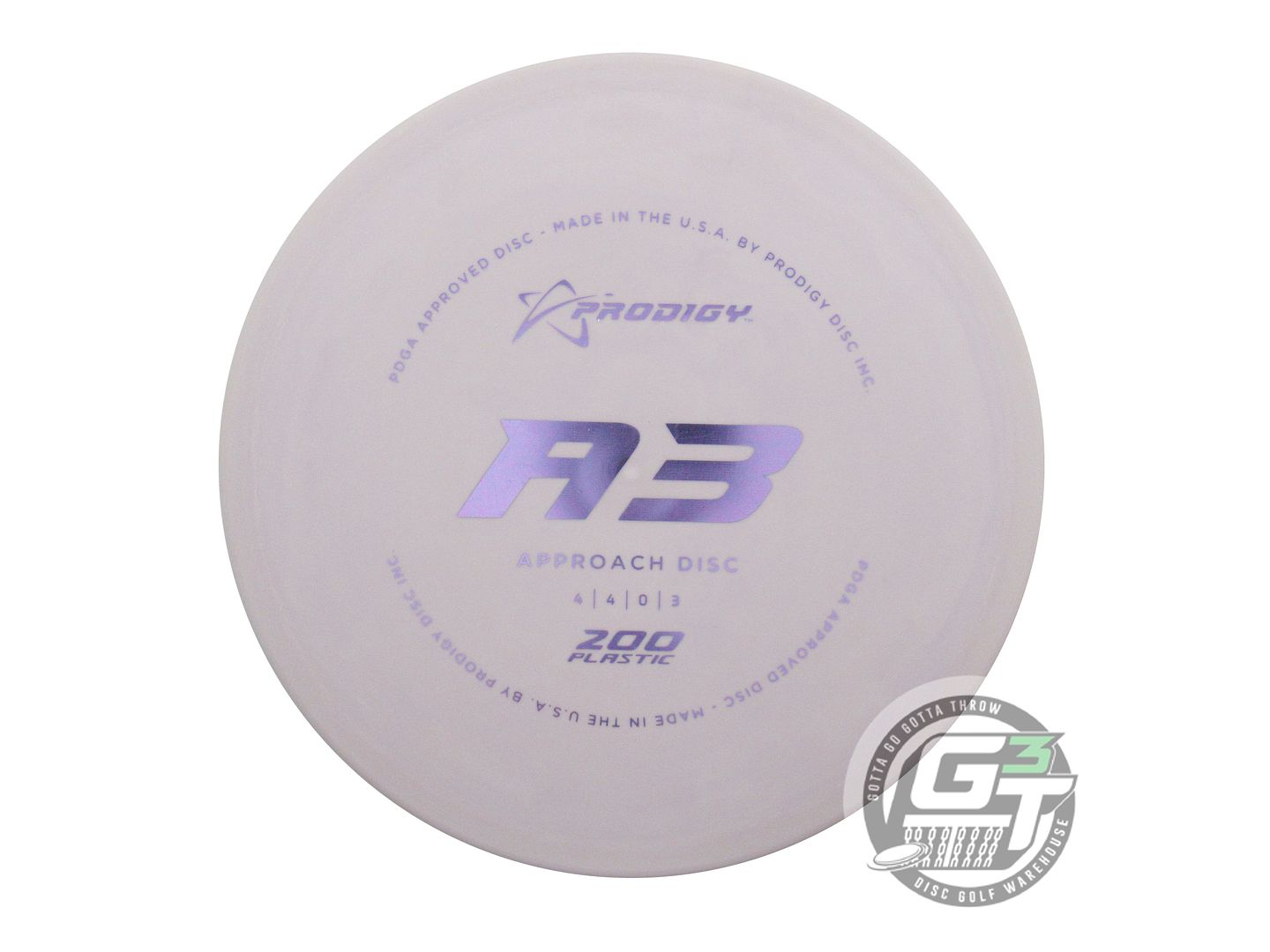 Prodigy 200 Series A3 Approach Midrange Golf Disc (Individually Listed)