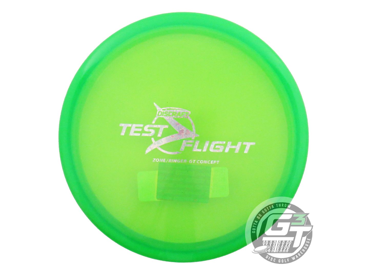 Discraft Limited Edition Battle Pack Test Flight 2 [Ringer GT Top] Zone GT Putter Golf Disc (Individually Listed)