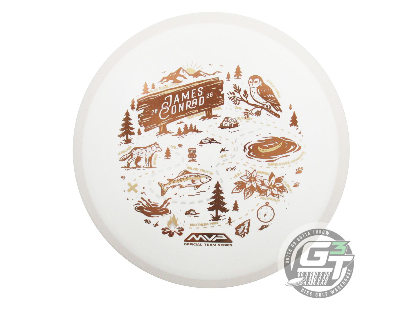 MVP Limited Edition 2026 Team Series James Conrad Fission Trail Distance Driver Golf Disc (Individually Listed)