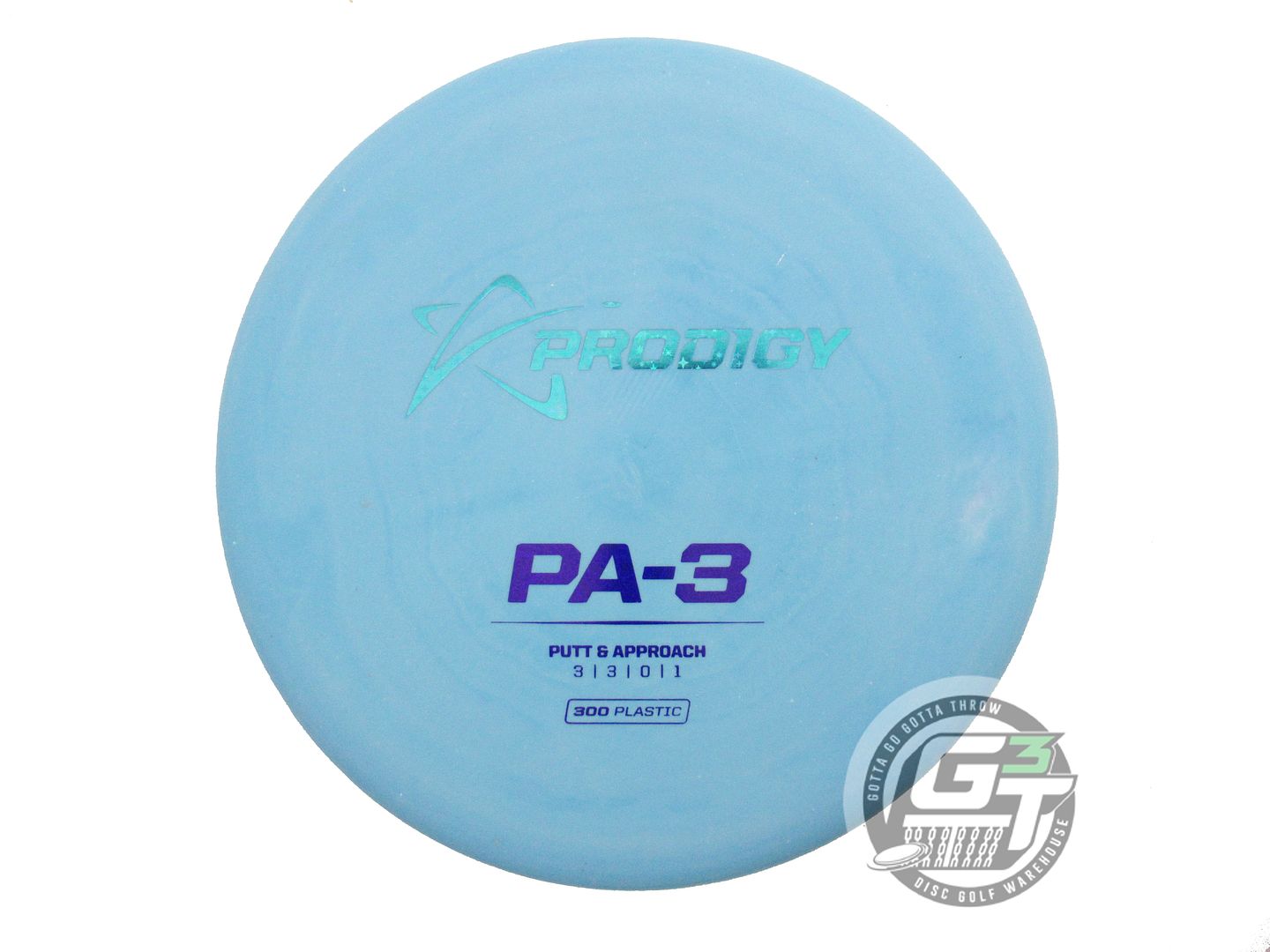 Prodigy 300 Series PA3 Putter Golf Disc (Individually Listed)
