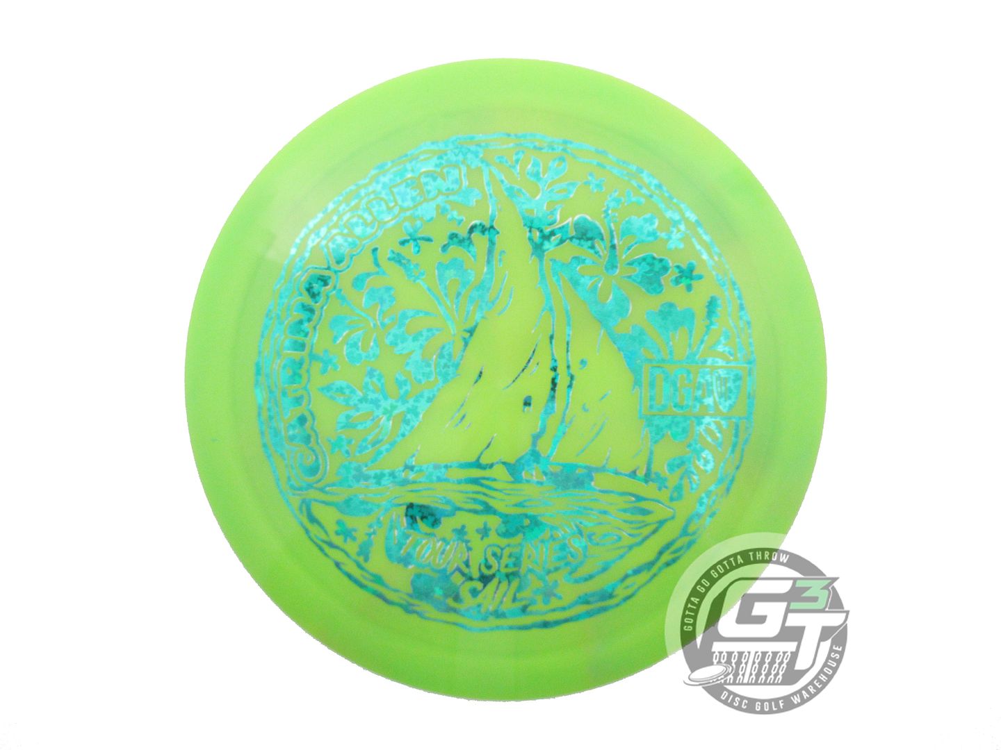 DGA Limited Edition 2023 Tour Series Catrina Allen Swirl Tour Series Sail Distance Driver Golf Disc (Individually Listed)