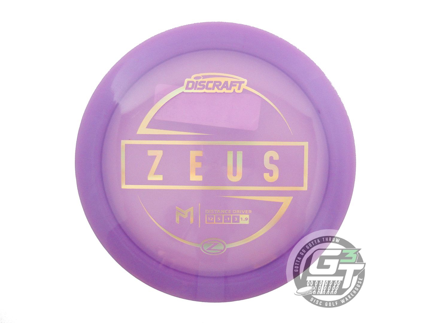 Discraft Paul McBeth Signature Elite Z Zeus Distance Driver Golf Disc (Individually Listed)