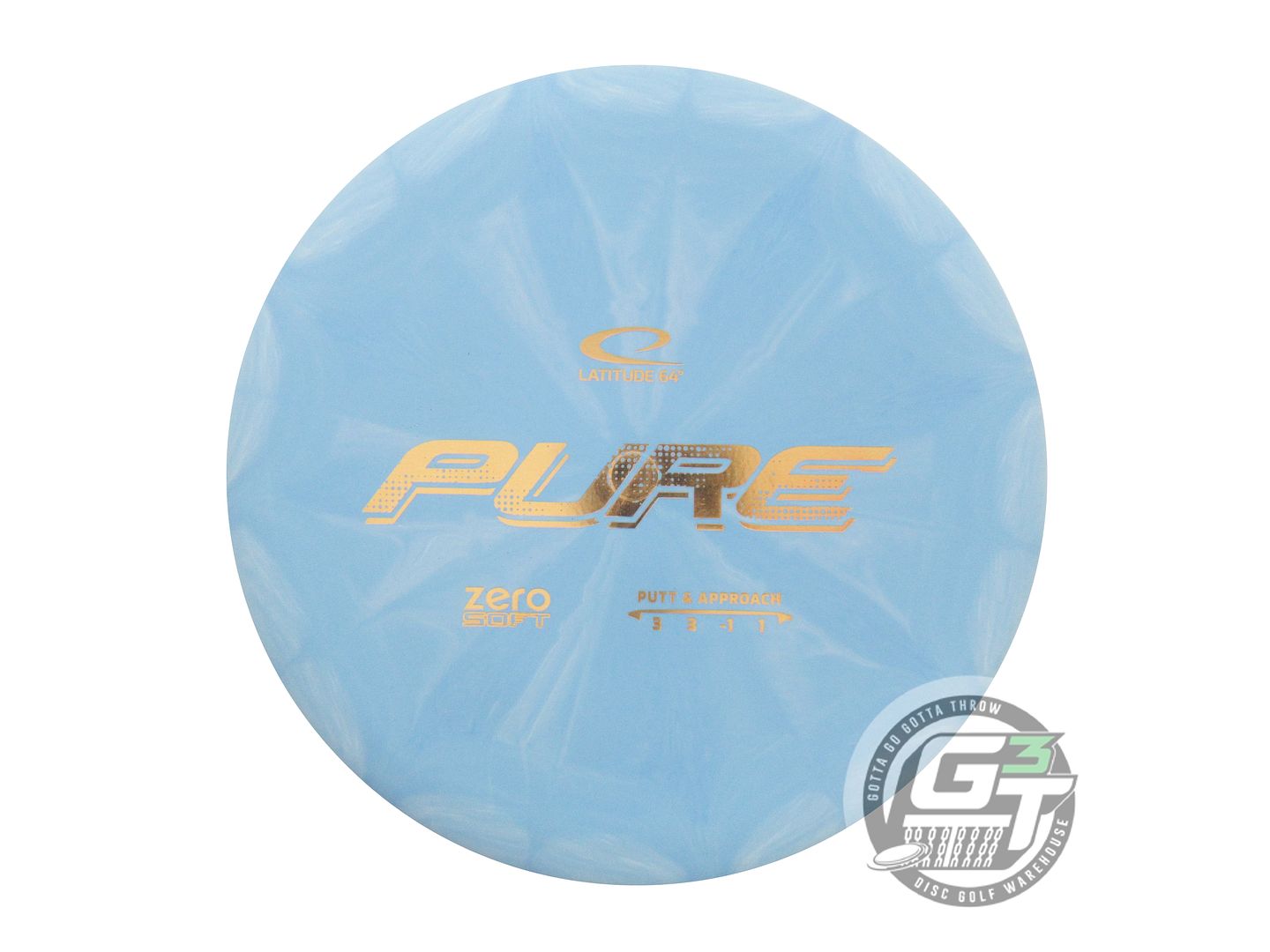 Latitude 64 Zero Soft Burst Pure Putter Golf Disc (Individually Listed)