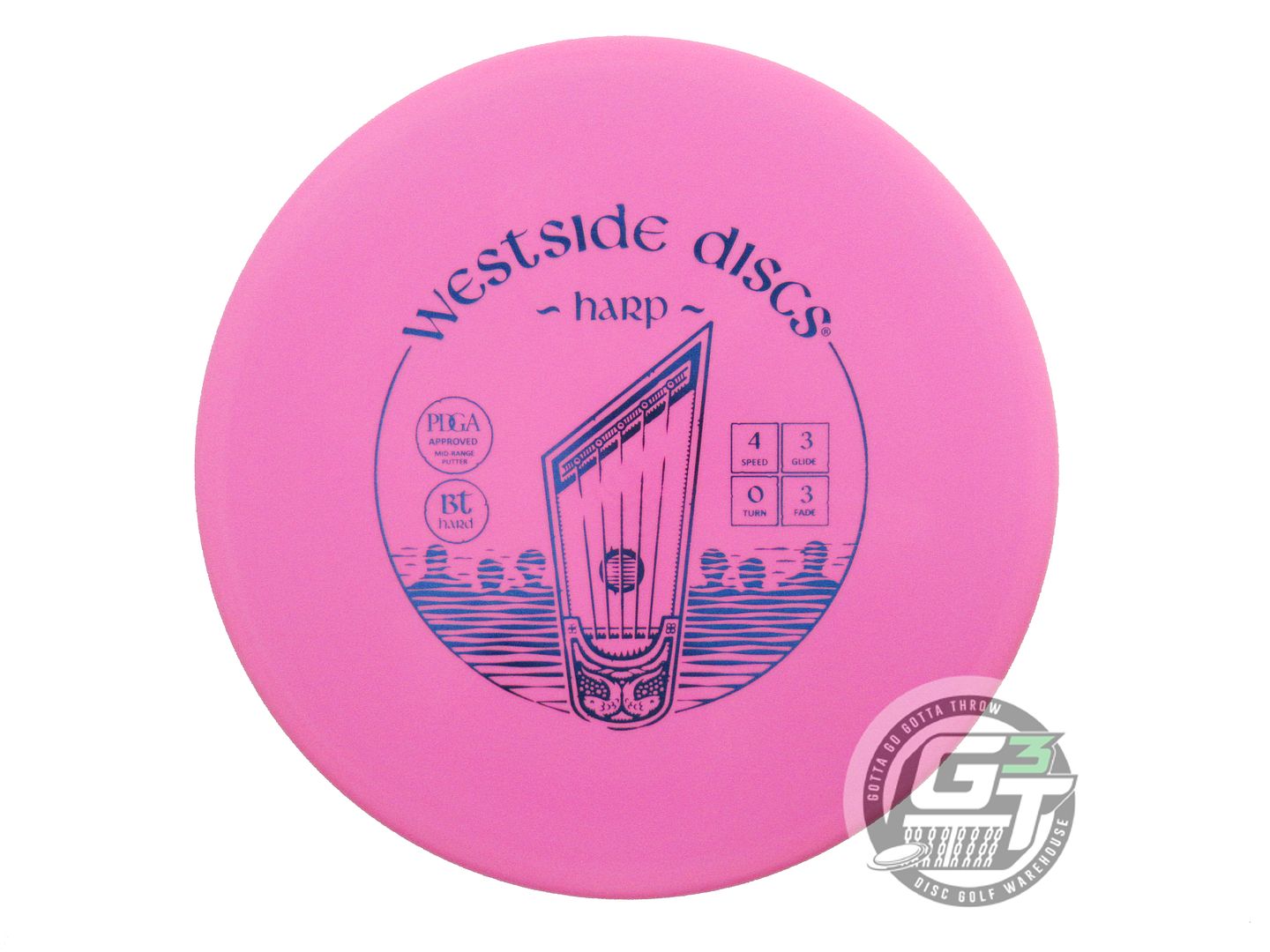 Westside BT Hard Harp Putter Golf Disc (Individually Listed)