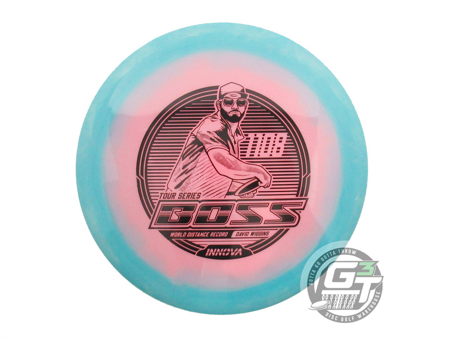Innova Limited Edition 2024 Tour Series David Wiggins Jr. Glow Halo Star Boss Distance Driver Golf Disc (Individually Listed)