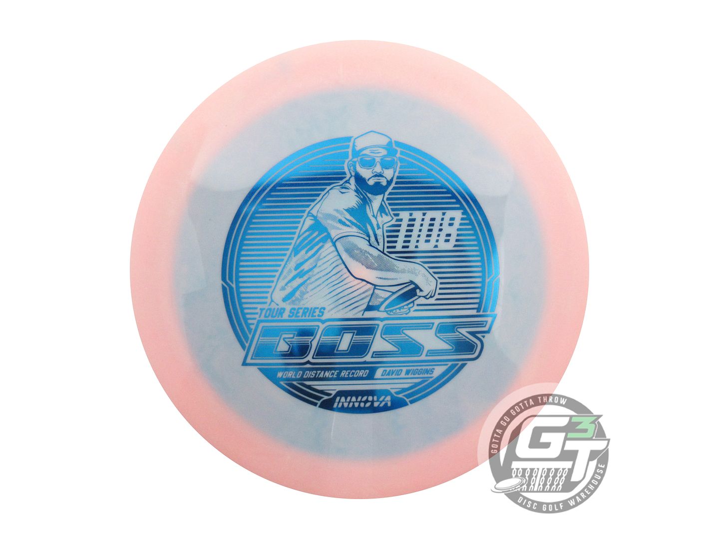 Innova Limited Edition 2024 Tour Series David Wiggins Jr. Glow Halo Star Boss Distance Driver Golf Disc (Individually Listed)