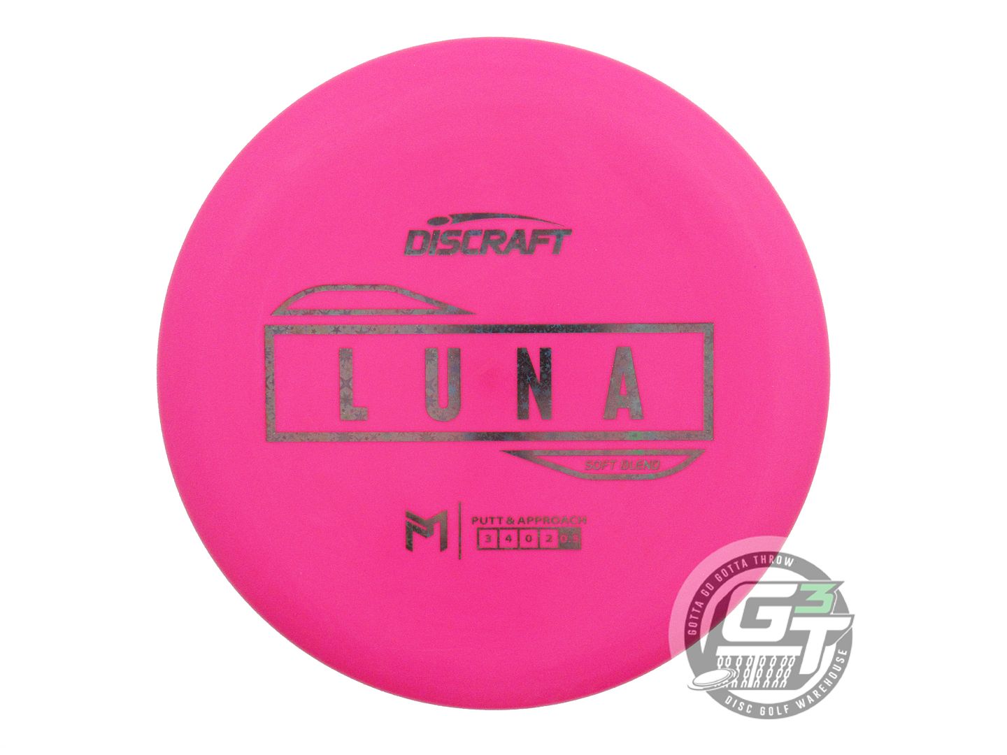 Discraft Paul McBeth Signature Putter Line Soft Luna Putter Golf Disc (Individually Listed)
