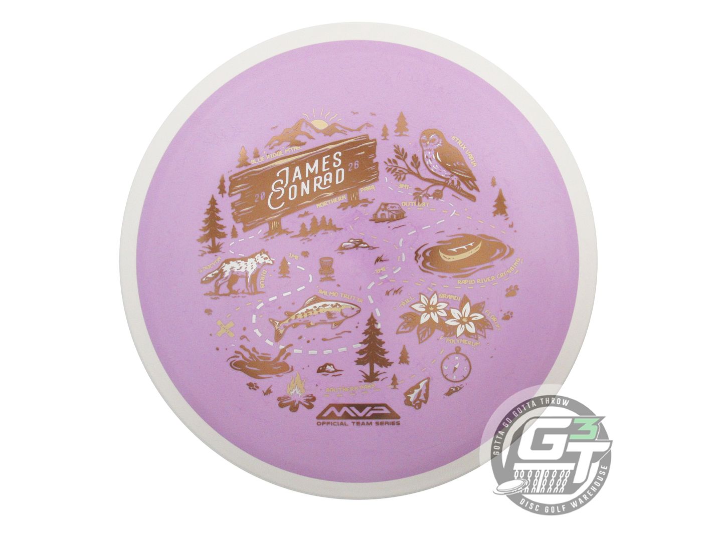 MVP Limited Edition 2026 Team Series James Conrad Fission Trail Distance Driver Golf Disc (Individually Listed)