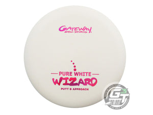 Gateway Pure White Wizard Putter Golf Disc (Individually Listed)