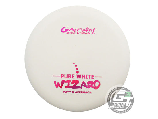 Gateway Pure White Wizard Putter Golf Disc (Individually Listed)