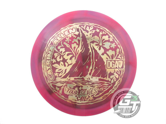 DGA Limited Edition 2023 Tour Series Catrina Allen Swirl Tour Series Sail Distance Driver Golf Disc (Individually Listed)