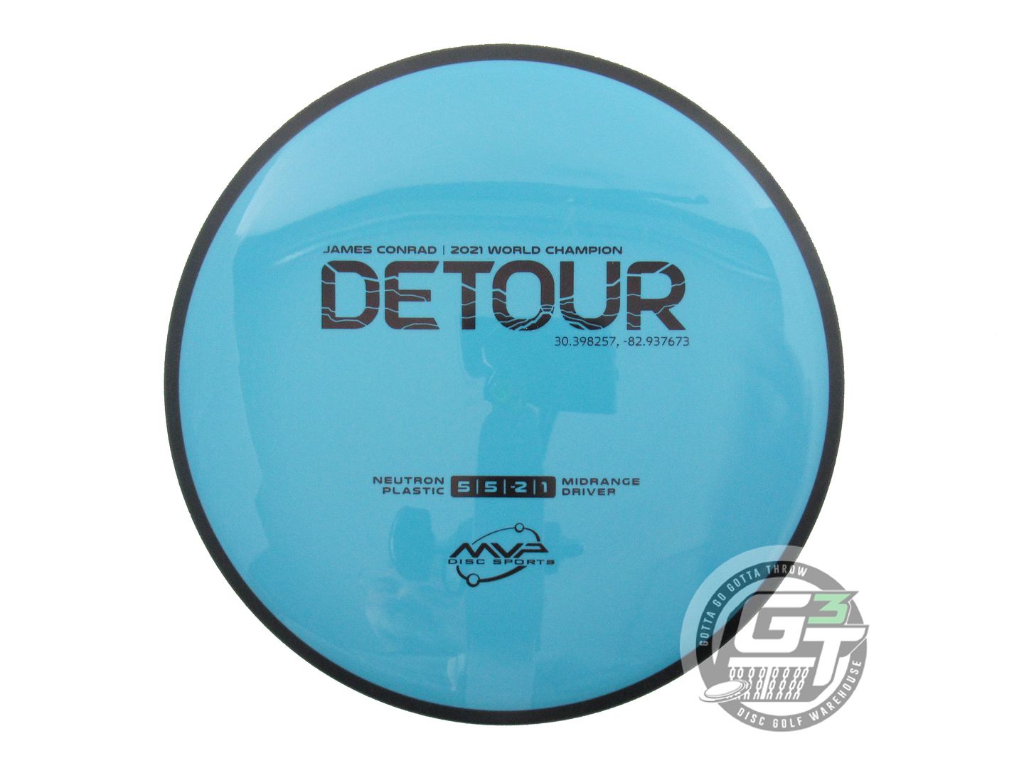 MVP Neutron Detour [James Conrad 1X] Midrange Golf Disc (Individually Listed)