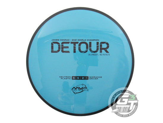 MVP Neutron Detour [James Conrad 1X] Midrange Golf Disc (Individually Listed)