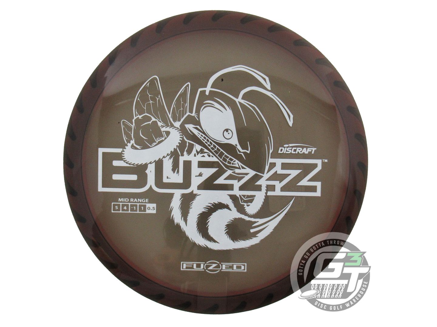 Discraft Fuzed Line Buzzz w/ Saw Pattern Midrange Golf Disc (Individually Listed)