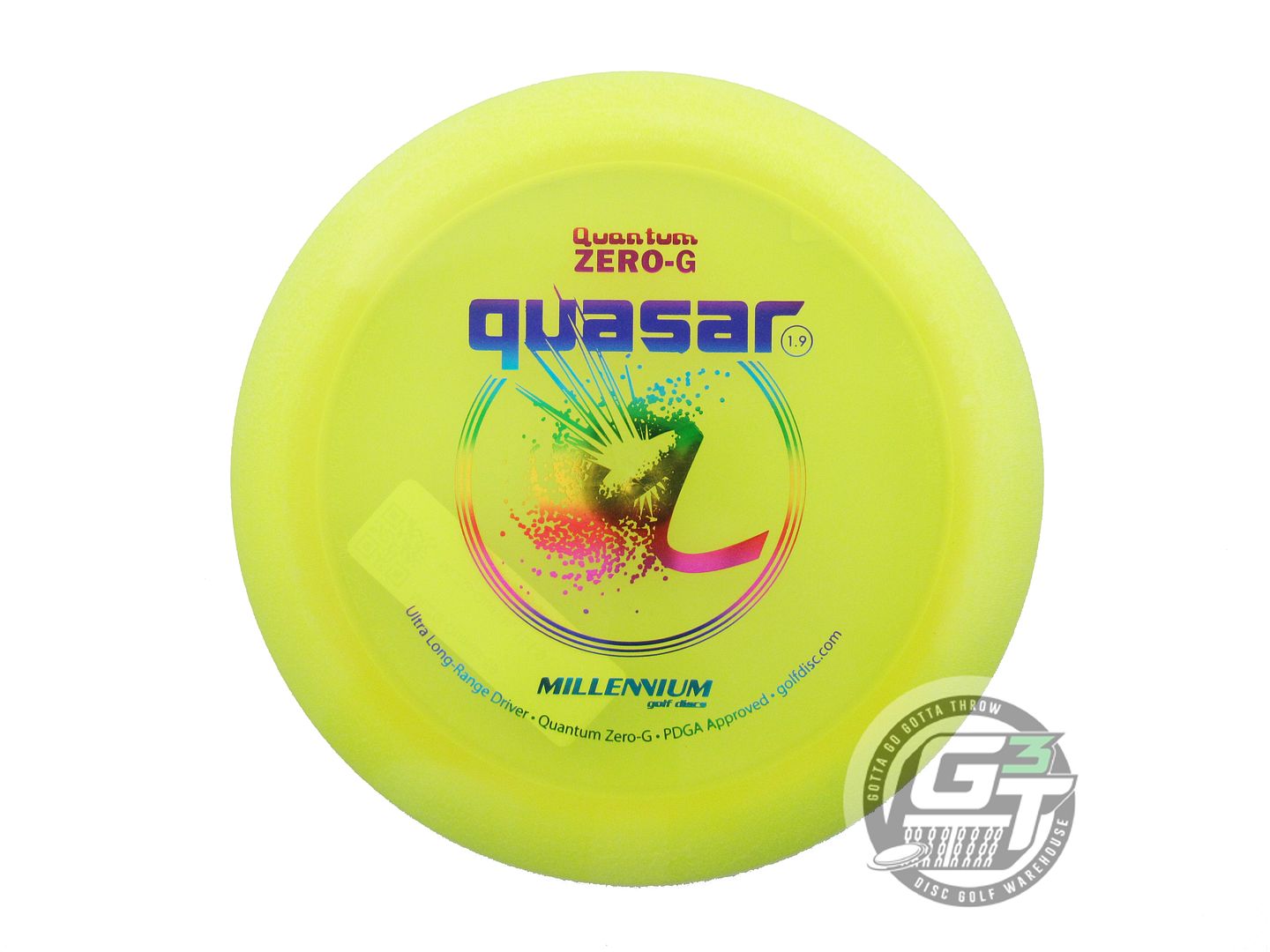 Millennium Zero-G Quantum Quasar Distance Driver Golf Disc (Individually Listed)