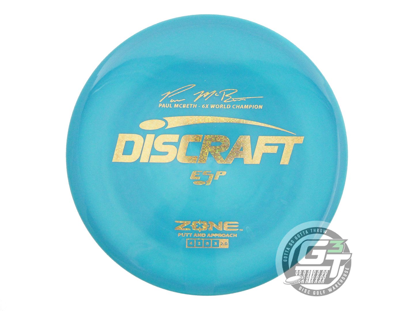 Discraft ESP Zone [Paul McBeth 6X] Putter Golf Disc (Individually Listed)