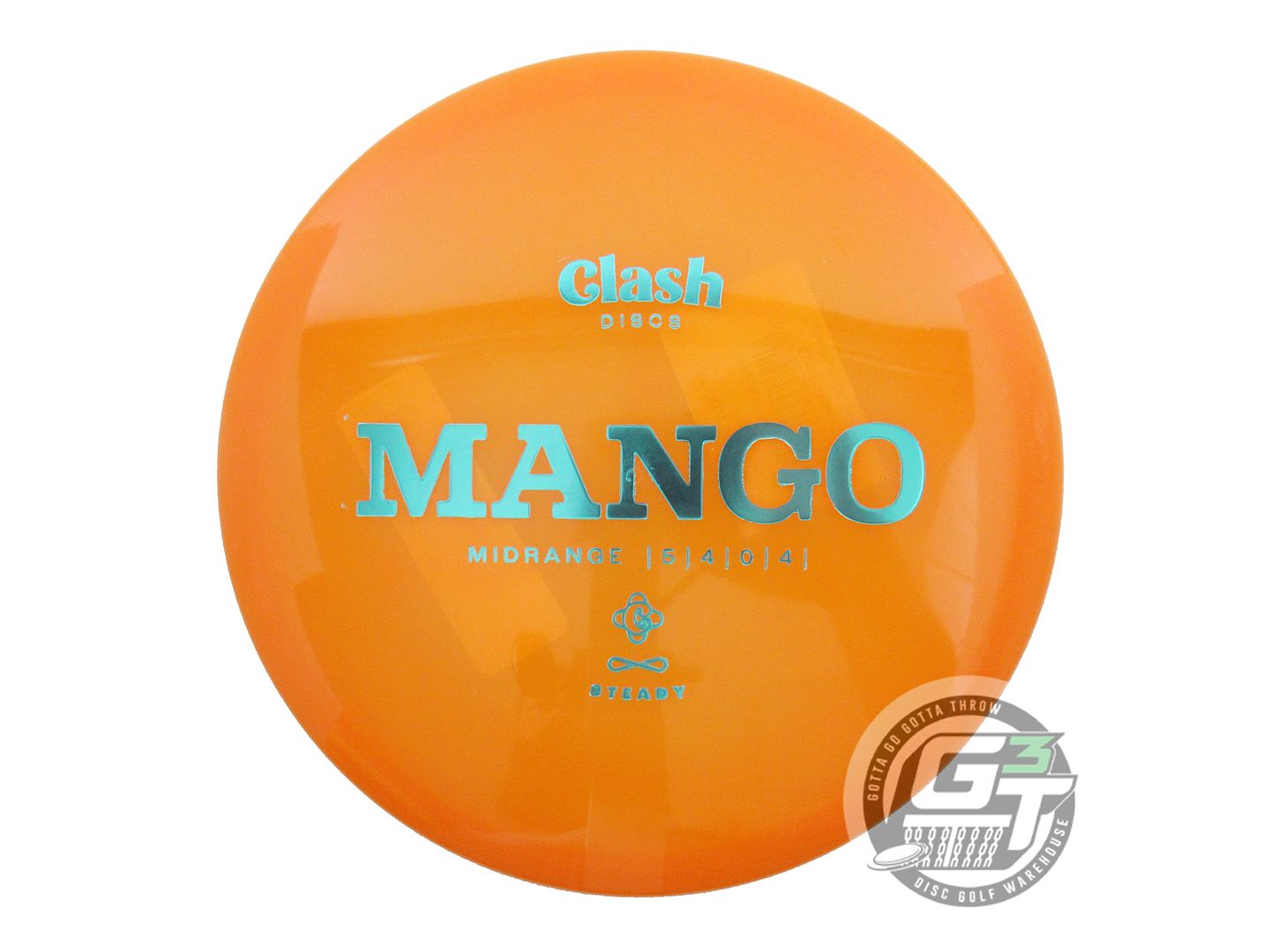 Clash Steady Mango Midrange Golf Disc (Individually Listed)