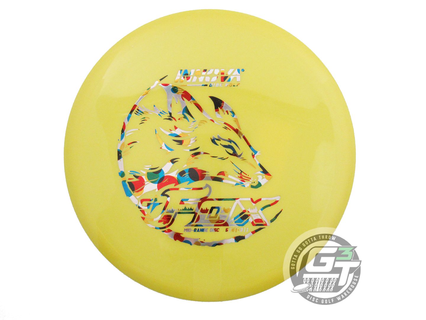 Innova GStar Fox Midrange Golf Disc (Individually Listed)