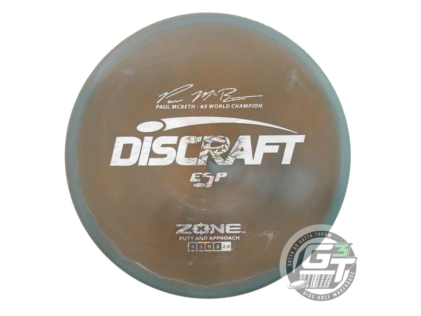 Discraft ESP Zone [Paul McBeth 6X] Putter Golf Disc (Individually Listed)
