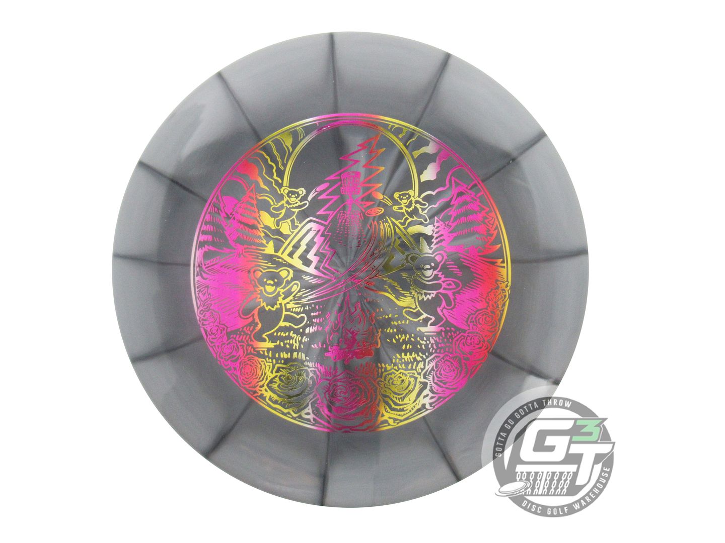 Discmania Limited Edition Grateful Dead Mountain Bears Stamp Lux Vapor Link Putter Golf Disc (Individually Listed)
