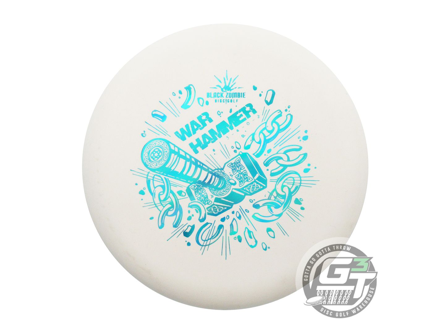 Black Zombie SSSS War Hammer Putter Golf Disc (Individually Listed)