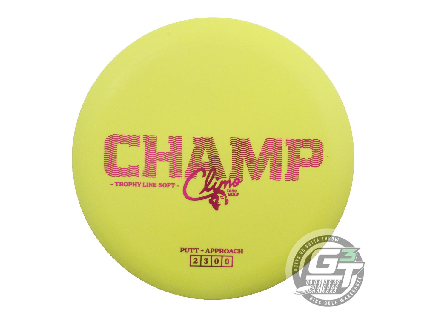 Climo Trophy Line Soft Champ Putter Golf Disc (Individually Listed)