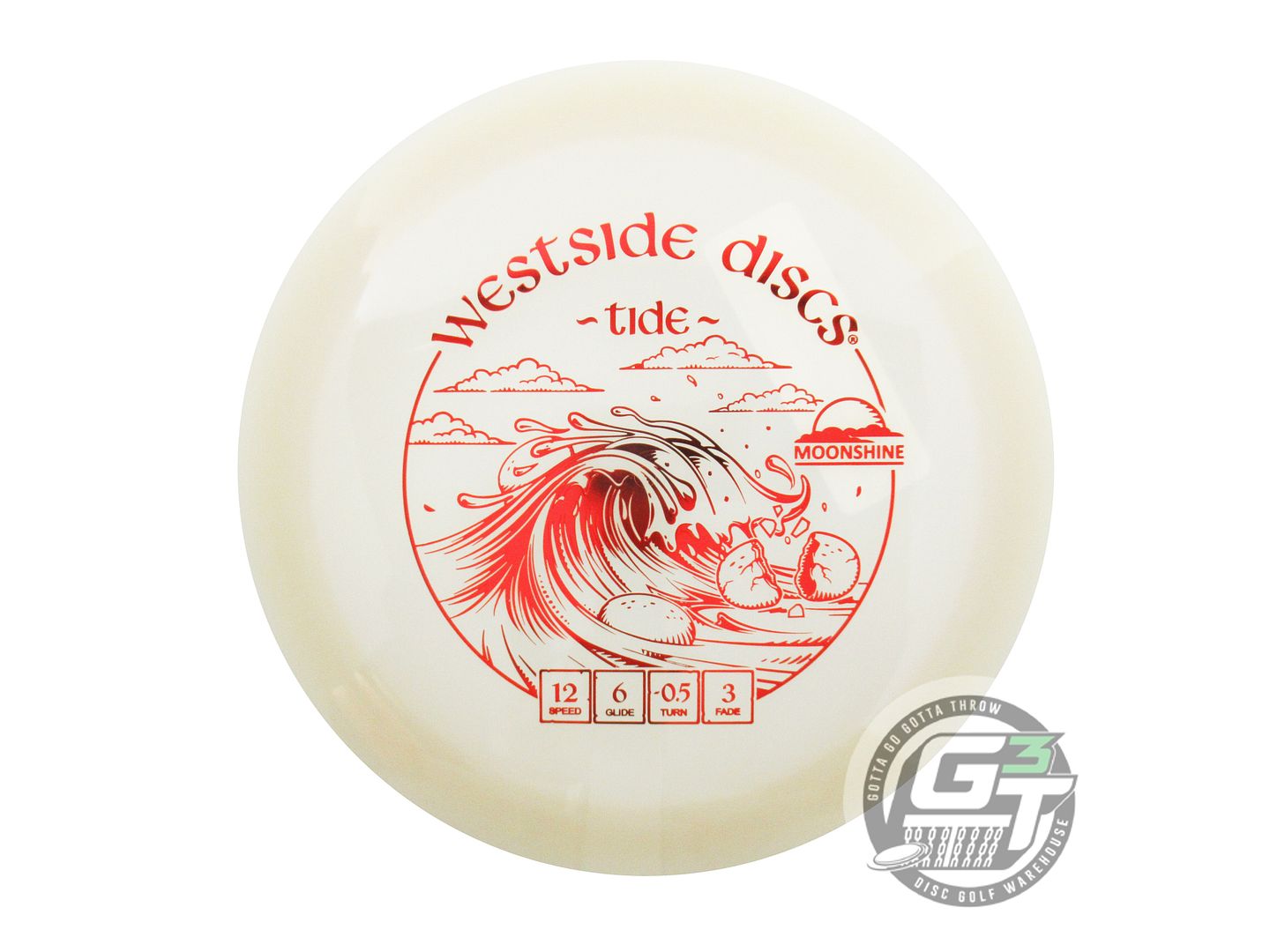 Westside Moonshine Glow VIP Tide Distance Driver Golf Disc (Individually Listed)
