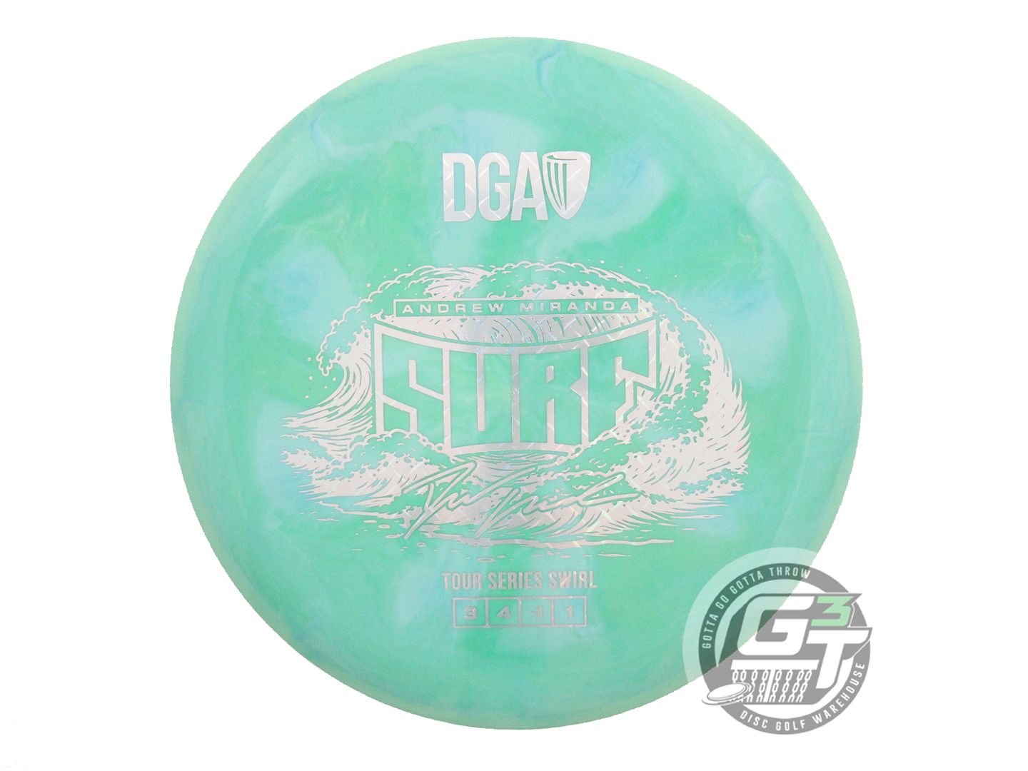 DGA Limited Edition 2026 Tour Series Andrew Miranda Special Blend Surf Putter Golf Disc (Individually Listed)