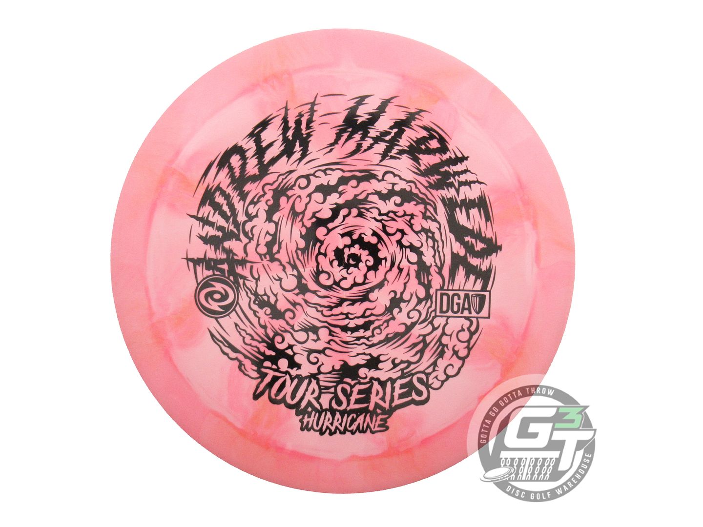 DGA Limited Edition 2023 Tour Series Swirl Tour Series Hypercane Distance Driver Golf Disc (Individually Listed)